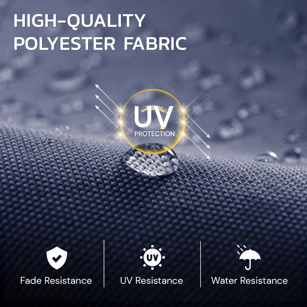 Double-Sided Patio Umbrella, Backyard Sun Shade for Outdoor Shade and Protection detail image - detail view 10