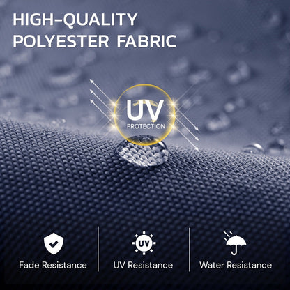 Double-Sided Patio Umbrella, Backyard Sun Shade for Outdoor Shade and Protection detail image - detail view 10