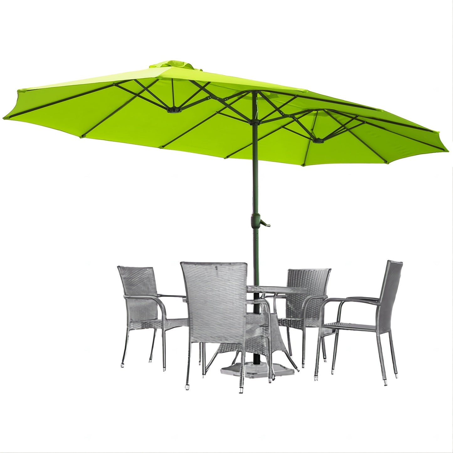 Patio Umbrella shown in the Green option