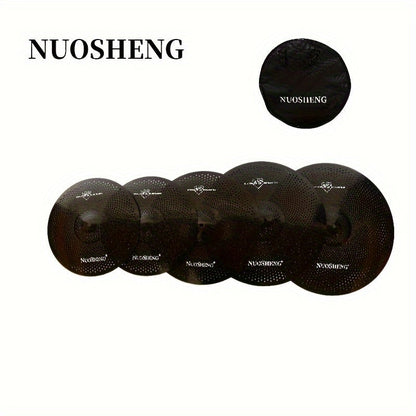 Drum and Cymbal Mute Set shown in the Black option