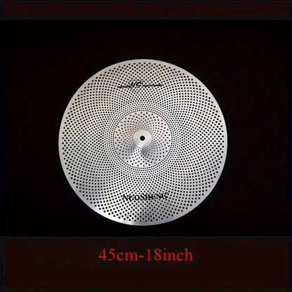 Drum and Cymbal Mute Set, 5pcs, Jazz, Cymbals for Lower-Volume Drum Practice And Rehearsal detail image - detail view 4
