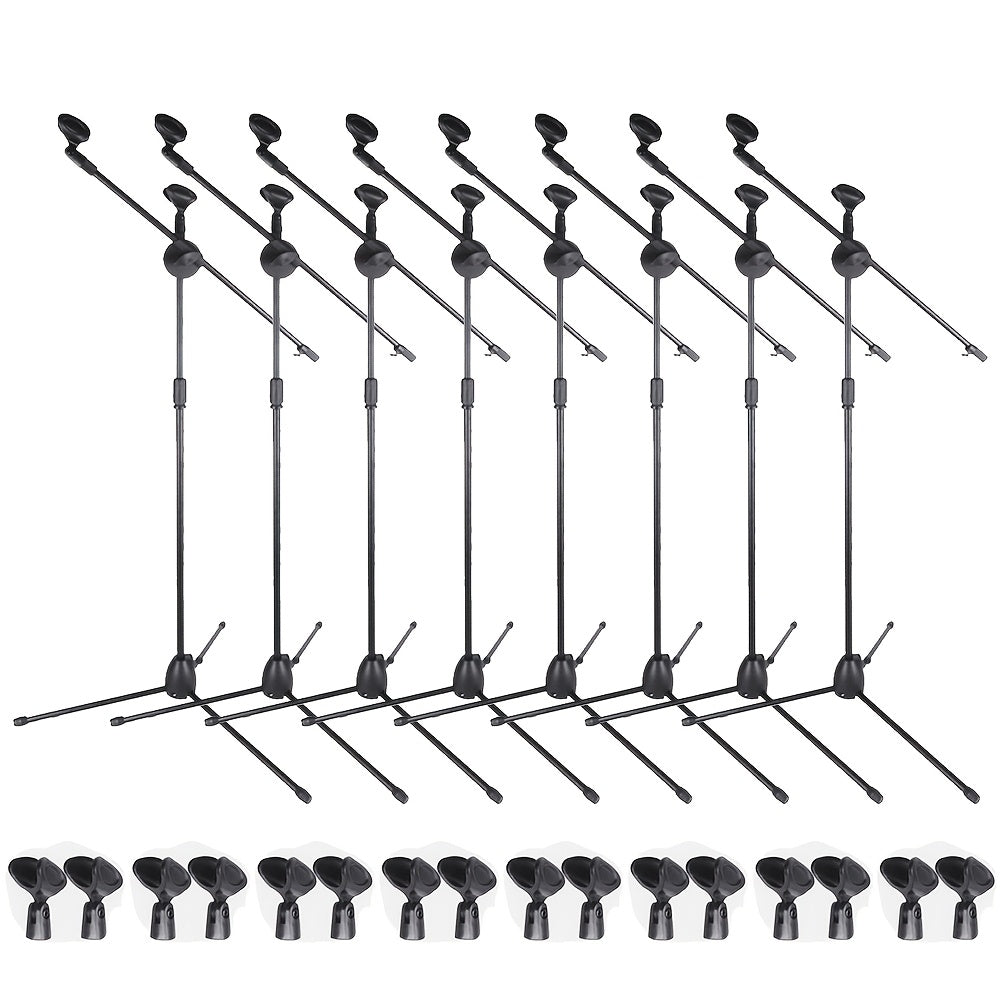 Dual-Clamp Microphone Holder shown in the 8 Pack option