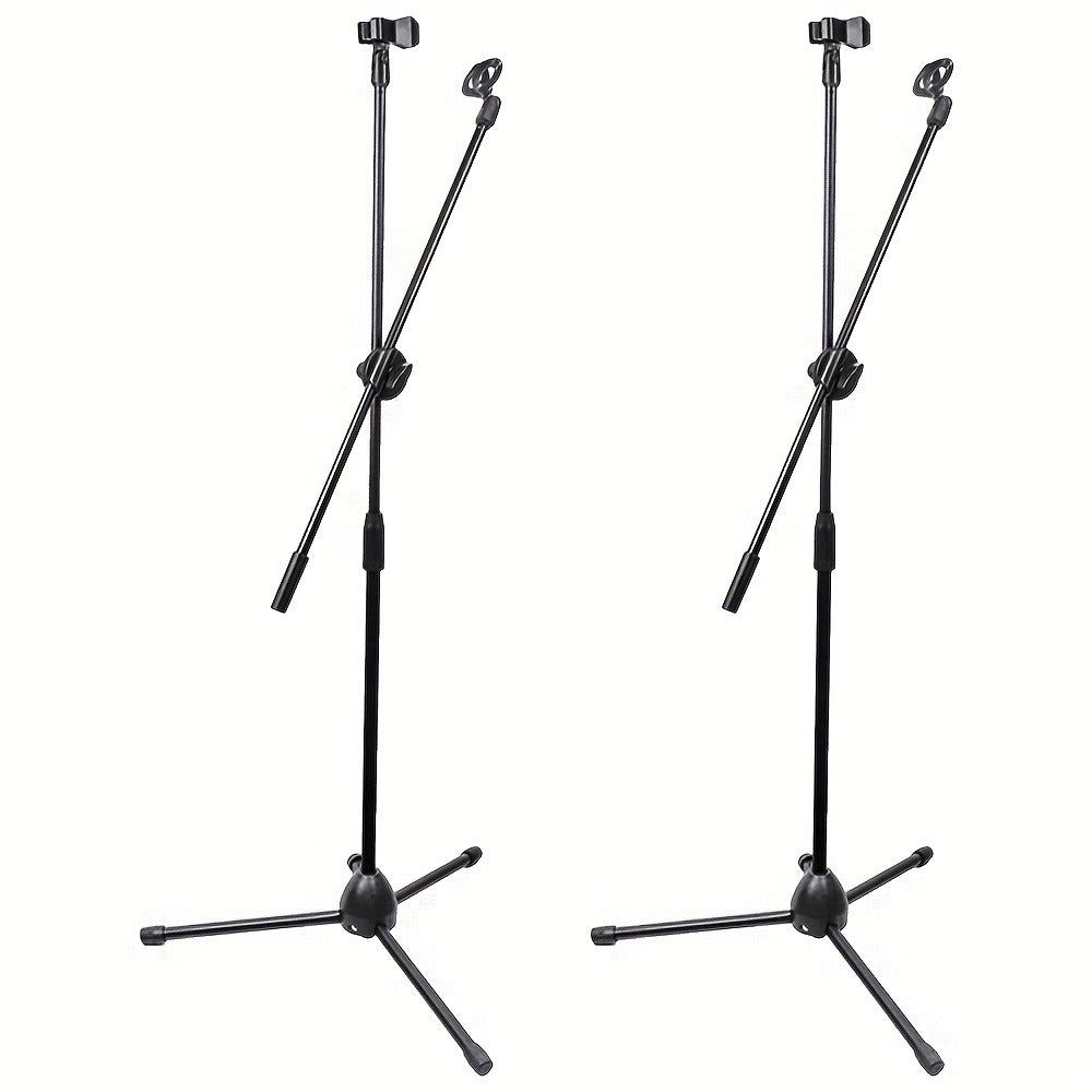 Dual-Clamp Iron Microphone Holder with Adjustable Stand for Stage and KTV detail image - detail view 8