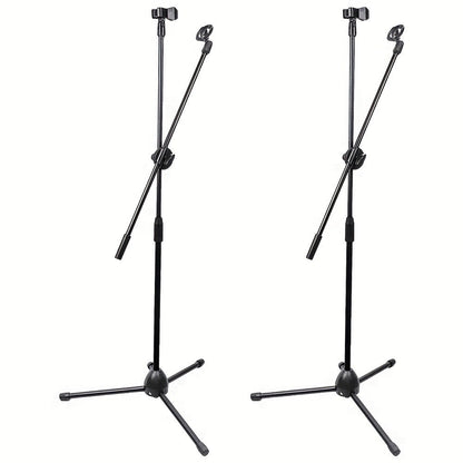 Dual-Clamp Iron Microphone Holder with Adjustable Stand for Stage and KTV detail image - detail view 8