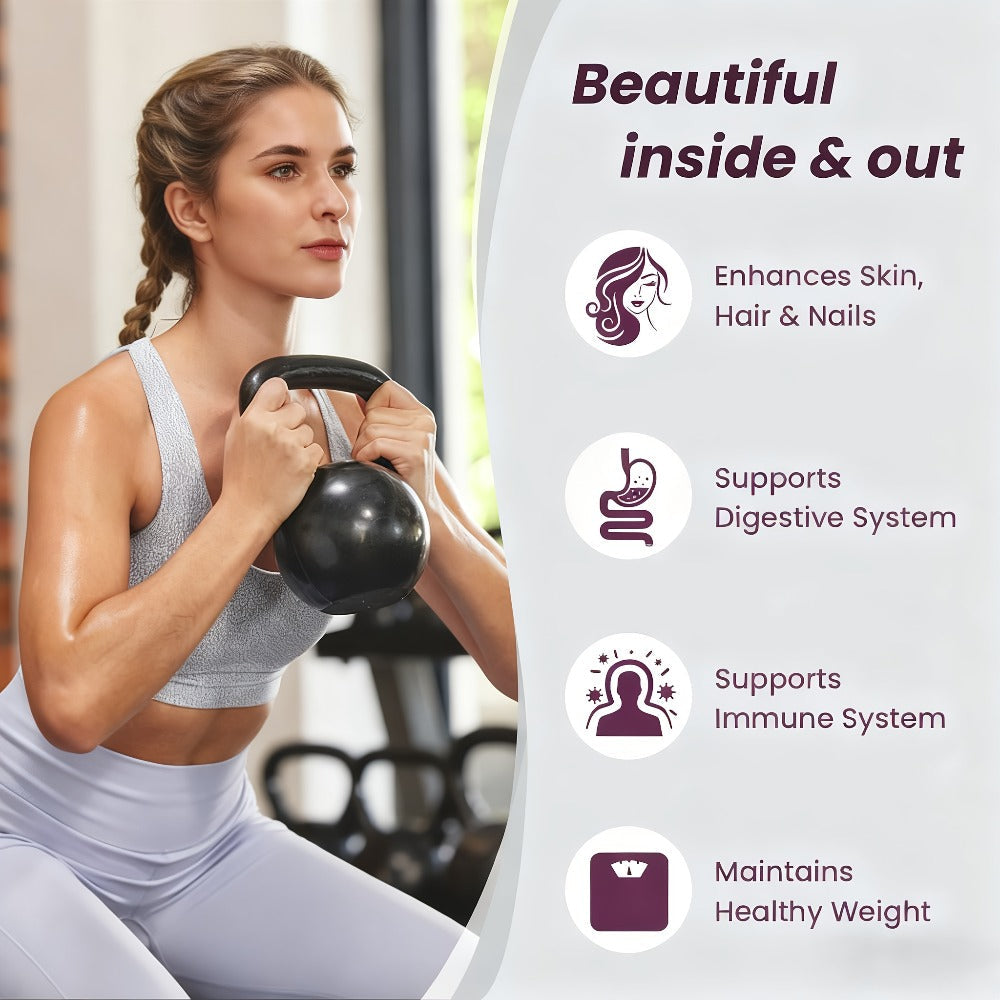 Collagen Powder Multi-Source Complex — Hydrolyzed Types I, II & III with Skin Nutrients for Anti-Aging, Skin Elasticity, Hair, Nails & Joint Support | Natural Flavor | 1 lb & 2 lb
