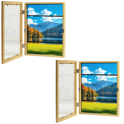 Front-Opening Kids Art Display Frames with Changeable Storage and Six Exact Color-and-Pack Options