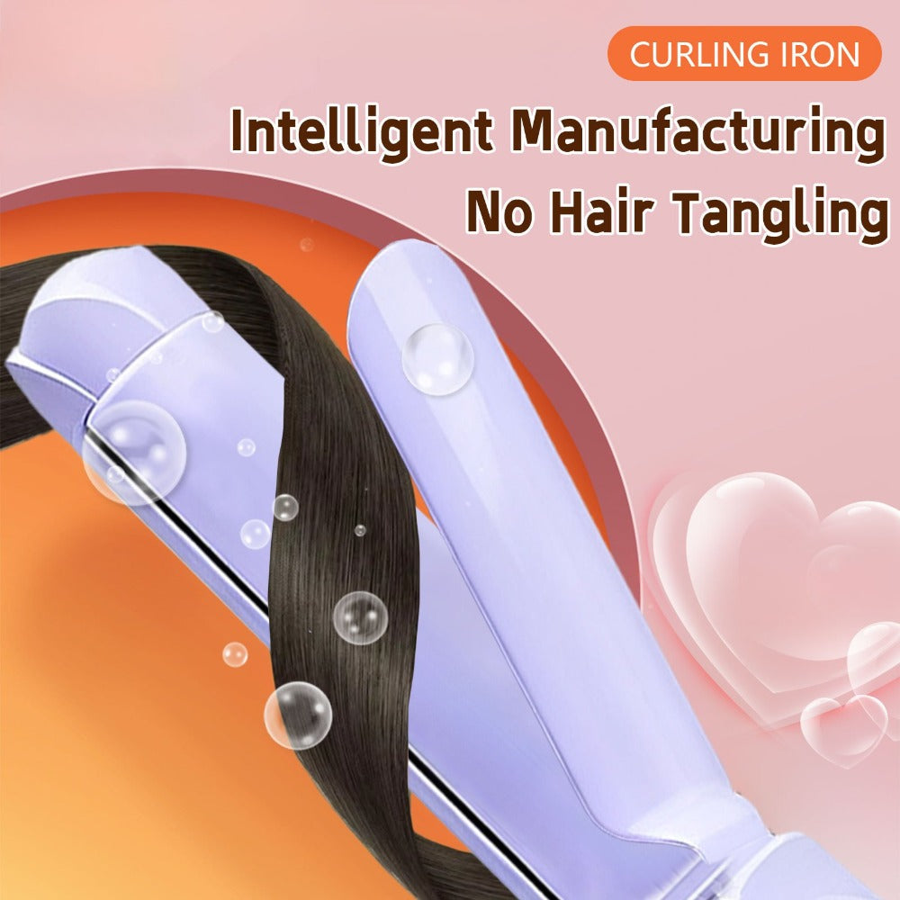 Cordless Mini Curling Iron Hair Styling Tool with USB-C Charging, Four Heat Settings and Two Colors