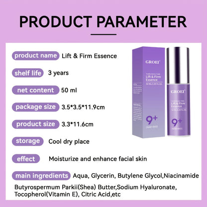 Face Serum NAD+ and NMN Bio Boosting Purple Pump Bottle with One Source-Listed Formula Option