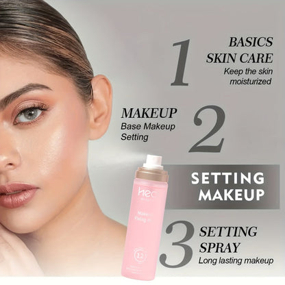 Three-in-One Makeup Setting Spray for Priming, Hydrating and Setting an Everyday Makeup Look