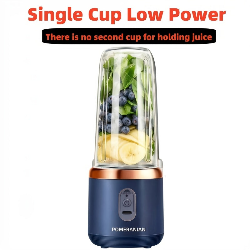 Portable Blender Rechargeable – Mini Personal Juicer for Smoothies, Milkshakes & Juice, USB Charging, Compact & Lightweight for Travel, Outdoor, Camping & Gym, Multiple Capacities & Colors