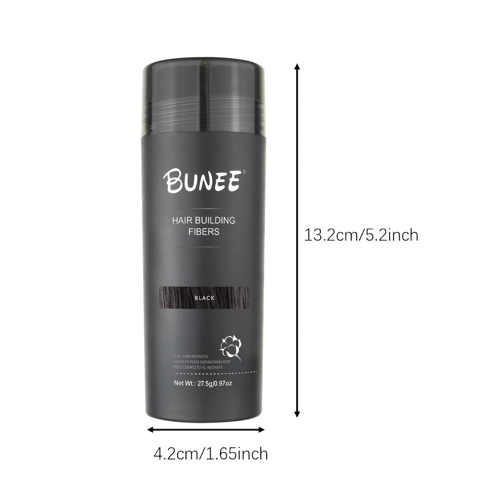 27.5-Gram Hair Fiber Powder in Seven Shades from Black and Brown to Blonde, Auburn and Gray