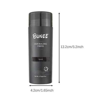 27.5-Gram Hair Fiber Powder in Seven Shades from Black and Brown to Blonde, Auburn and Gray