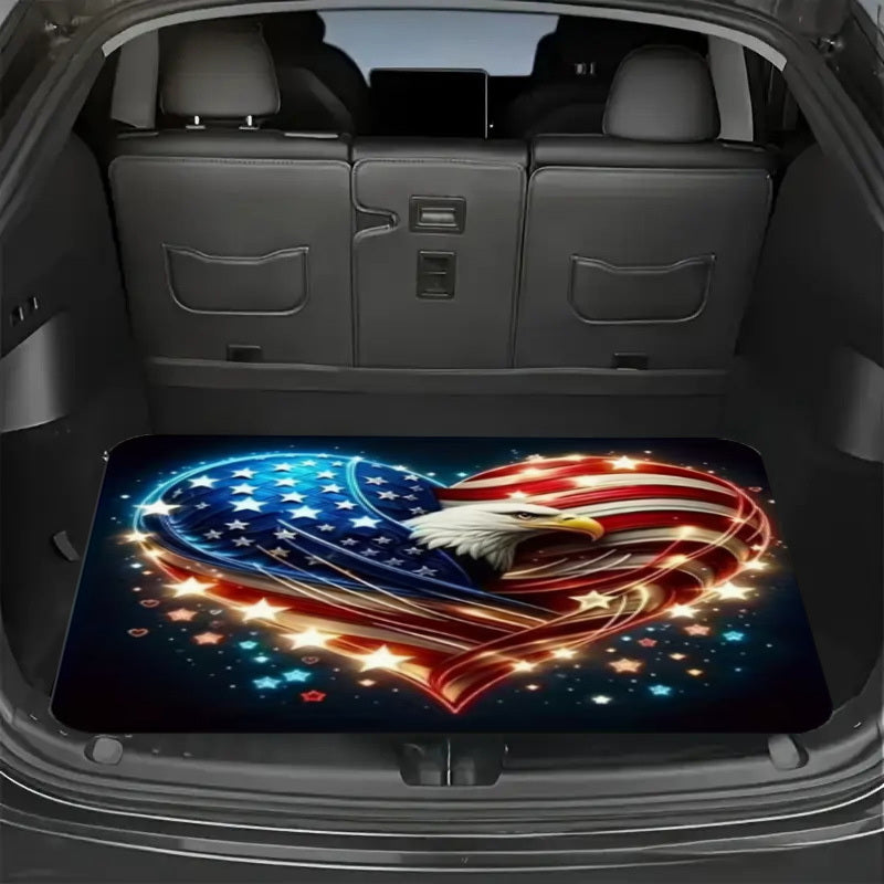 Car Trunk Mat Cargo Liner – Waterproof Non-Slip Trunk Floor Mat with Pattern Designs to Protect Vehicle Interior from Dirt, Spills & Scratches | Multiple Styles