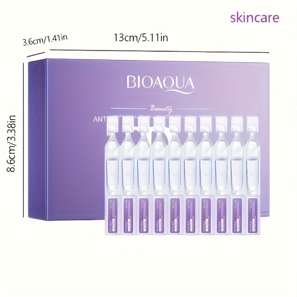 Face Serum BIOAQUA AM and PM Essence Set with 30 Vitamin C and 30 Retinol Single-Use Portions