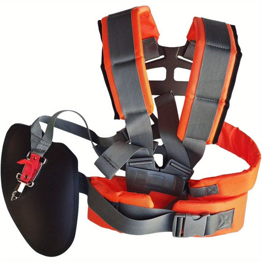 Trimmer Harness Double Shoulder | Adjustable Brushcutter Strap Lawn