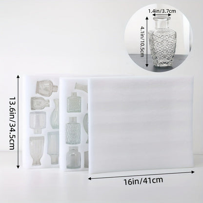 Mini Clear Bud Vases Set Wedding Centerpieces for Tables Small Glass Flower Vases for Entryways, Bedrooms and Living Spaces