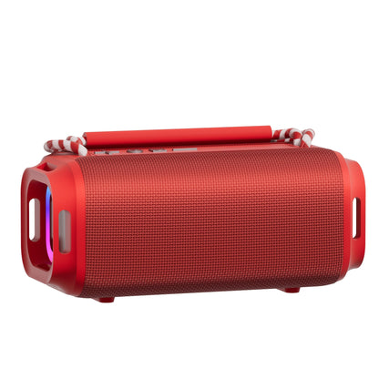 Indoor Outdoor Wireless Speaker Surround Sound Stereo Deep Bass USB AUX TF Card Compatible Portable Speaker System for Smartphones Tablets Home Party Travel Audio Devices