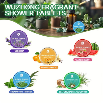 Shower Steamers Aromatherapy 20 Pack - Lavender & Fruit Essential Oil Shower Bombs for Relaxation, Stress Relief & Self Care, Unisex Spa Gift Set for Women Men, Birthday Christmas Mother's Day Gift
