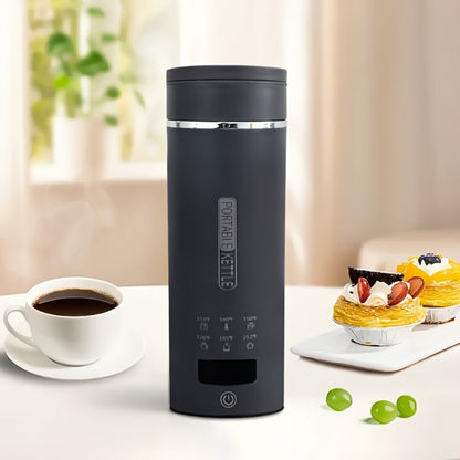 Electric Kettle 15oz Travel Bottle with Six Temperature Presets, Display and Four Color Options