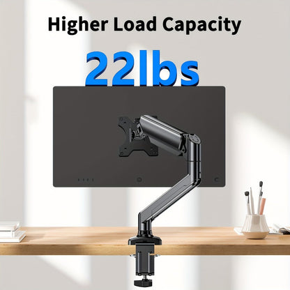 Dual Monitor Stand for 32 Inch Screens, Full Motion Dual Monitor Arm with 180° Swivel Tilt 360° Rotation