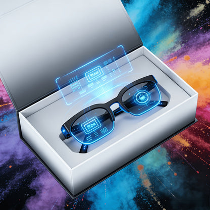 Smart Glasses HiFi Audio Sunglasses with Real-Time Translation, Bluetooth Calls and Five Glasses or Headphone Bundle Options