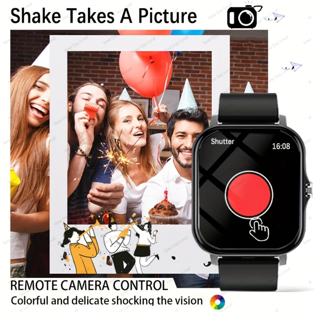 Smartwatch 1.83 Inch with GPS Navigation, Calling, Multi-Sport Modes and Dual TPU Straps for Outdoors
