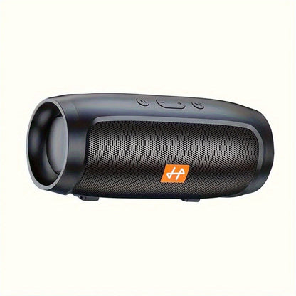 Bluetooth Speaker Compact Cylindrical Model with Rechargeable Lithium Battery, USB Charging and Three Colors