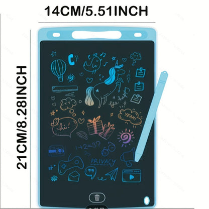 LCD Writing Tablet for Kids 8.2 Inch – Electronic Drawing Board Doodle Pad for Parent-Child Interaction | Reusable Handwriting Graffiti Board | Back to School Halloween Christmas Gift Boys Girls