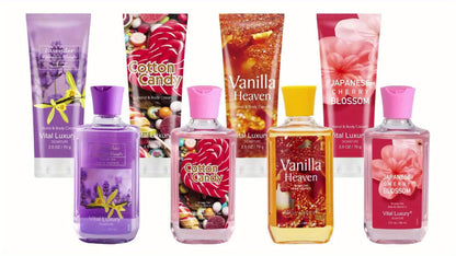 Two-Piece Body Wash and Hand Cream Gift Set with 88 ml Bottle, 70 g Tube and Five Scent Options