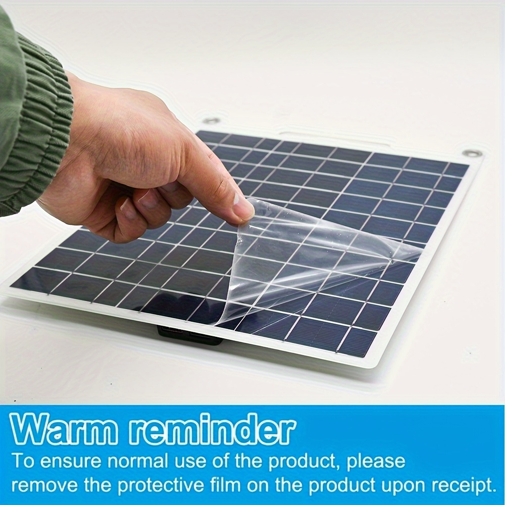 Solar Charging Panel 4W 10W Compact Lightweight Single-Crystal Monocrystalline Micro USB for Mobile Phone Power Bank Camera Speaker Hiking Camping Outdoor Travel