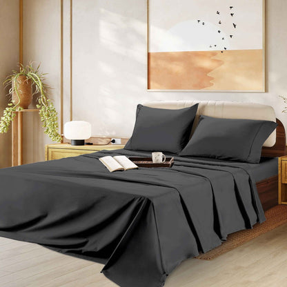 1000 Thread Count Egyptian Cotton Sheet Set with 16-Inch Deep Pocket in Twin, Full, Queen and King Sizes