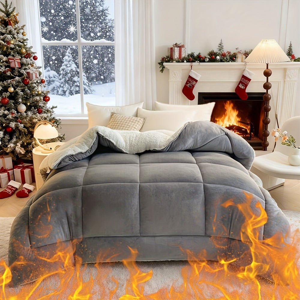 Moire Pattern Flannel Blanket – 200-250gsm Thick Plush Reversible Throw for Sofa & Bed, Soft Cozy Microfiber, 5 Colors, 4 Sizes