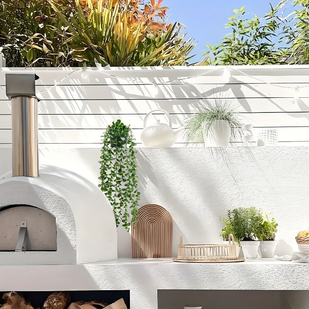 Hanging Artificial Greenery Vines in Eucalyptus, Fern and Mixed Styles with Six- or Eight-Pack Options