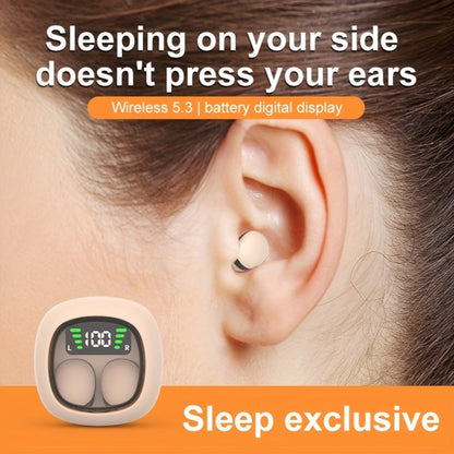 Wireless Earbuds Ultra-Small HiFi In-Ear with Touch Control, Built-In Mic and LED Case in Three Colors