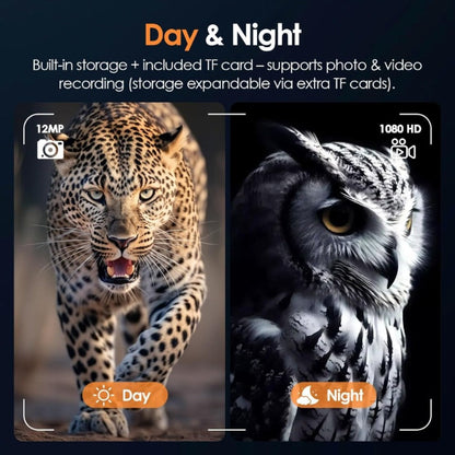 Night Vision Monocular 1080P HD 5W IR 2600FT Range 10X Digital Zoom 2-Inch Screen Handheld Night Vision Scope for Hunting Camping Wildlife Observation Home Security Gift for Men