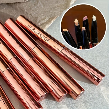 Six-Piece Shimmer Eyeshadow Stick Set in Black Twist-Up Tubes with Exact 6-Pack Checkout Label