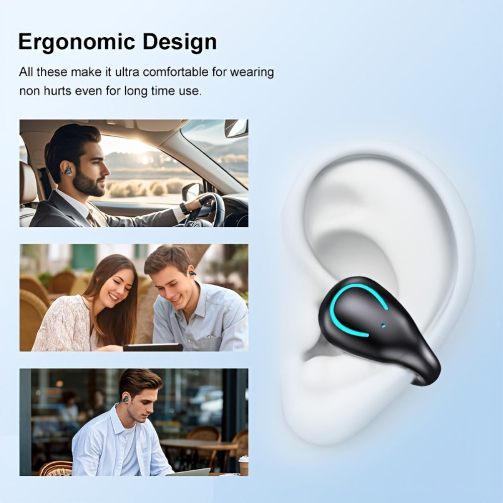 156-Language Real-Time Translation Earbuds Bluetooth 5.4 3-in-1 Mode Noise Cancelling Wireless Travel Earphones iOS Android Compatible Noir Rose Orange Cream