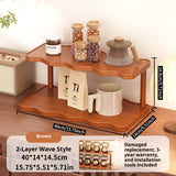 Brown - Wavy Style | 2 Layers 40