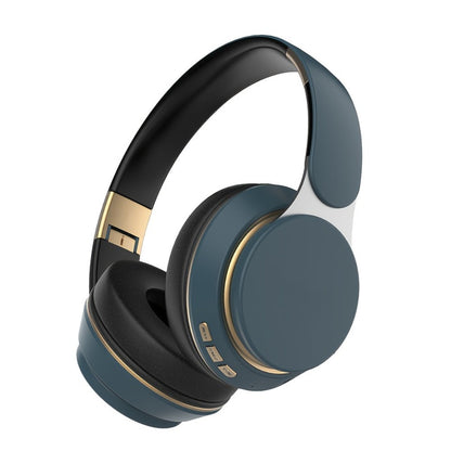 Foldable Over-Ear Wireless Headphones with FM Radio, TF Card Play & 3.5mm AUX, Built-In Mic, Soft Earpads, Portable Headset for Travel Home Office Cellphone PC, Gift for Men Women
