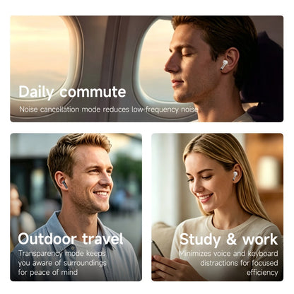 Wireless Earbuds Philips Bluetooth 6.0 Semi-Open Back with Long Battery and Noise Reduction