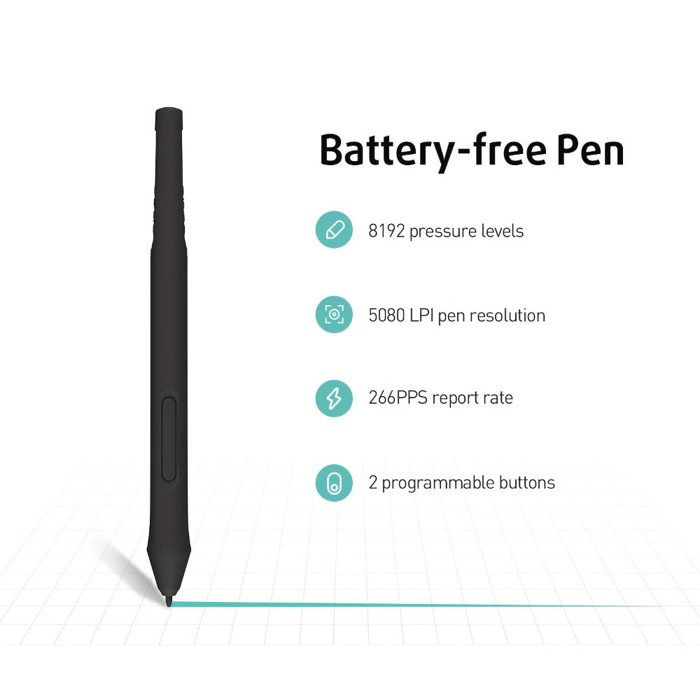 Graphics Drawing Tablet XENX P1-640 8192 Pressure Sensitivity 6 Hot Keys 6.6x4.1 Inch Active Area for an Everyday Personal Care Routine