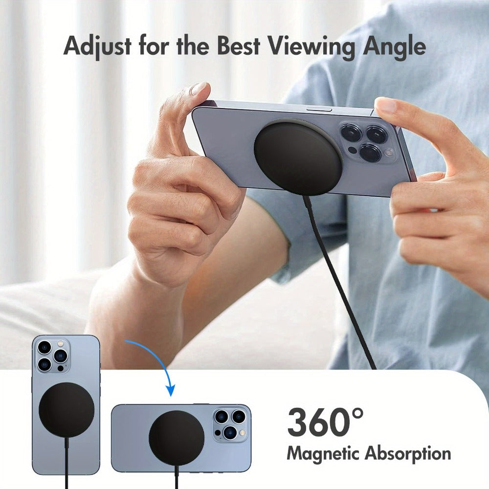 Magnetic Wireless Charging Pad Multi-Pack in White or Black with Two- or Three-Piece Checkout Options