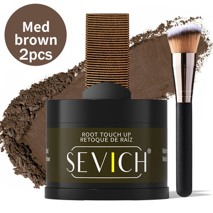 4 g Hairline Concealer Powder with Precision Brush in 19 Source-Labeled Shade Options for Daily Use