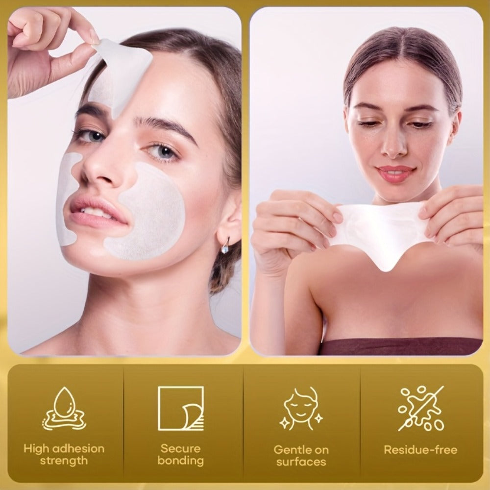 21-Piece Face Patch Set with Collagen, Retinol, Hyaluronic Acid and Aloe for Overnight Skin Care