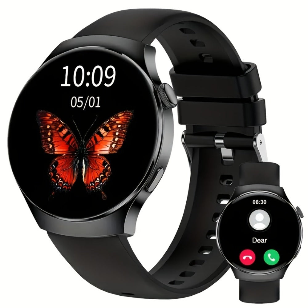 Smartwatch 2.01 Inch Round OLED Screen with 95% Ratio, Music Control and 300mAh Battery in Seven Styles