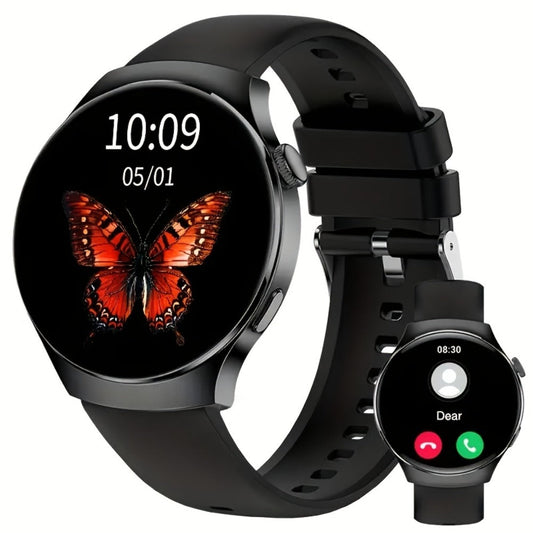 Smartwatch 2.01 Inch Round OLED Screen with 95% Ratio, Music Control and 300mAh Battery in Seven Styles