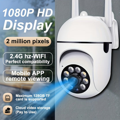 WiFi Dome Security Camera 4-Pack 1080P HD PTZ 360° AI Motion Tracking Two-Way Audio PIR Detection 5GHz & 2.4GHz Dual-Band App Control Wall Mount Indoor Outdoor Surveillance