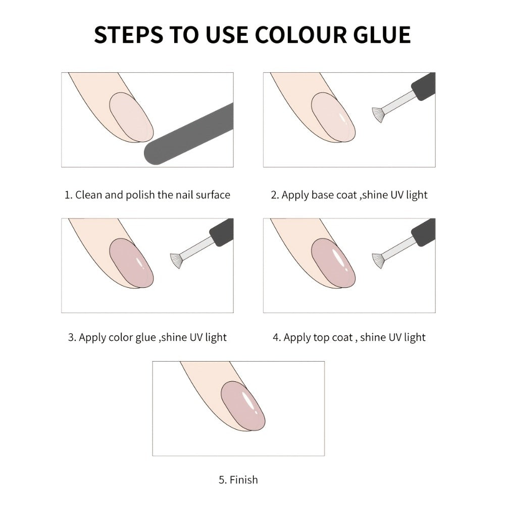 Gel Nail Polish Set with IRISGOBLADI Label, 6 Solid Colors per Set and 8 Retained Palettes