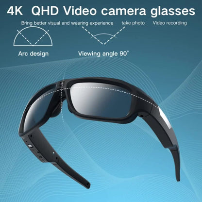 Dark-Lens Camera Glasses with A31, A33 and S36 Frame Models and Optional 64GB Card Bundles