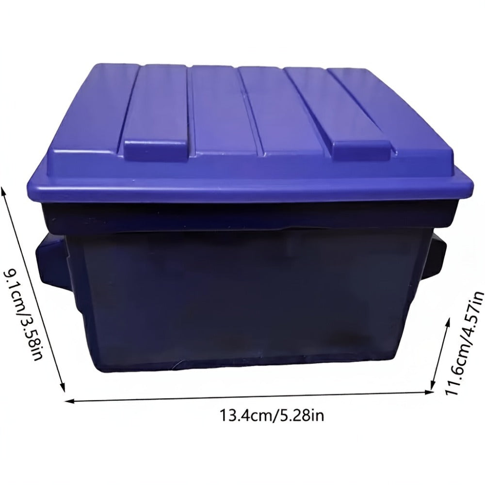 Eighty-Dice Party Board Game with Storage Bin, Four Color Sets, Lid Board and Adult Group Rules